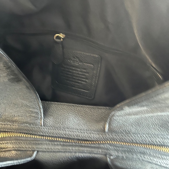 Coach Hobo Black Monogrammed Bag - Picture 2 of 4